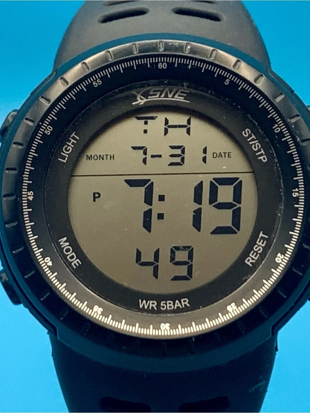 SNE 1167 Men’s Digital Quartz Wristwatch Chrono Backlight Alarm Day Date Working